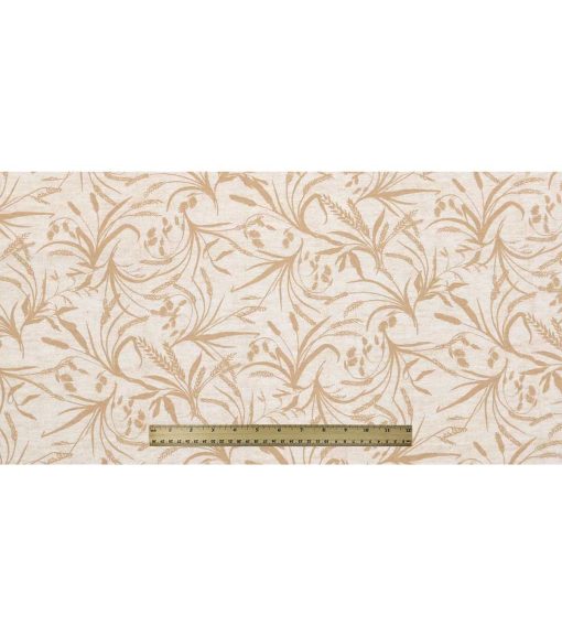 108 Brown Wheat Wide Flannel Fabric - Image 4