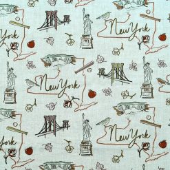 New York Next Gen Main State Pride Cotton Fabric