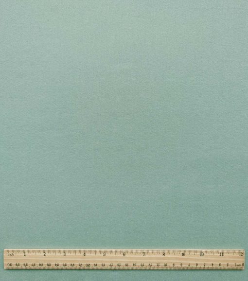 Heathered Blue Solid Luxe Flannel Fabric - Image 2