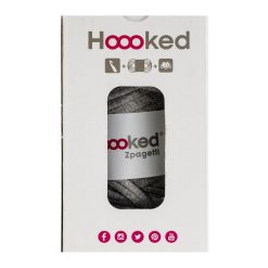 Hoooked Zpagetti Gray Macrame Hanging Basket Kit