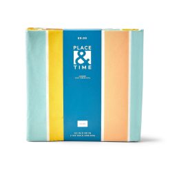 52 x 90 Summer Resort Stripe Tablecloth by Place   Time