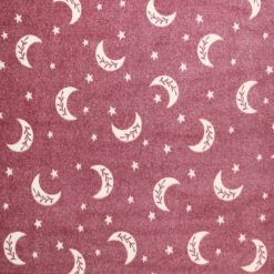 Celestial Moon Luxe Fleece Fabric