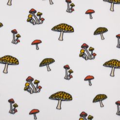 POP! Mushrooms Lightweight Fleece Fabric