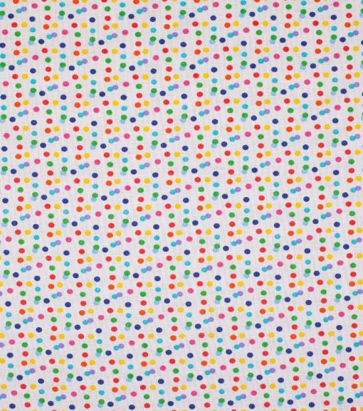 Confetti Dots Multi Celebration Cotton Fabric