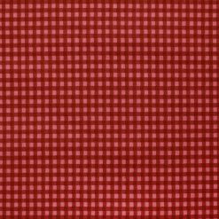Gingham Tonal Red Cotton Fabric by Keepsake Calico