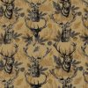 Deer   Mountains Super Snuggle Flannel Fabric