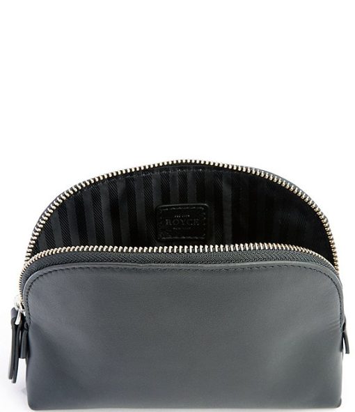 Leather Small Cosmetic Bag - Image 5