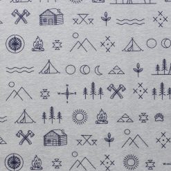 Symbols Super Snuggle Flannel Fabric