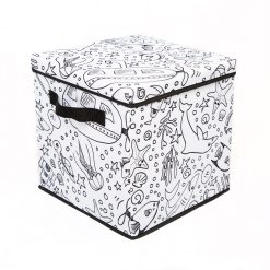 11 x 11 Under the Sea Children’s Color In Storage Cube With Lid