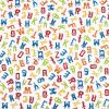 Alphabet Super Snuggle Flannel Fabric
