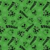 Minecraft Chibi Creeper Cotton Fabric