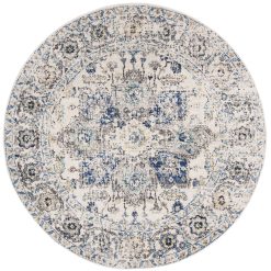 Safavieh Madison 603 Grey / Ivory 5 3 X 5 3 Round