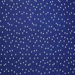 Dots on Navy Cotton Fabric by Quilter s Showcase
