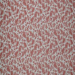 Rose Vine on Red Quilt Cotton Fabric by Quilter s Showcase
