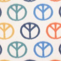 Earth Peace Blizzard Prints Fleece Fabric