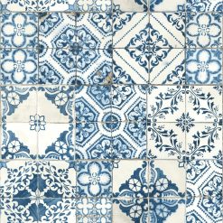 RoomMates Wallpaper Mediterranean Tile