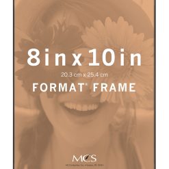 MCS 8 10 Front Loading Black Wall Frame