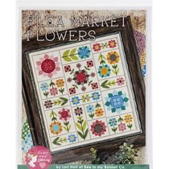 It s Sew Emma 111 x 17 Flea Market Flowers Cross Stitch Pattern