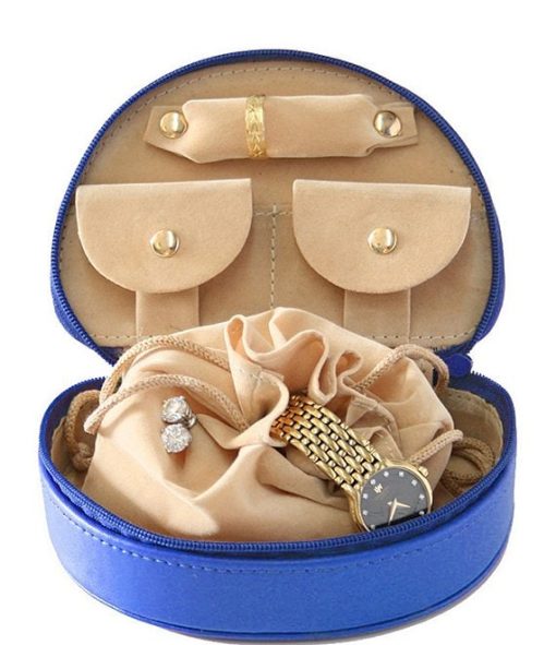 Leather Mini Jewelry Case - Image 2