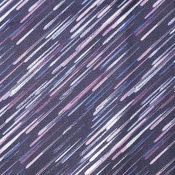 Shooting Stars on Purple Quilt Foil Cotton Fabric by Keepsake Calico