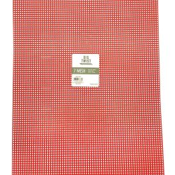 10.5 x 13.5 Red 7 Plastic Mesh Embroidery Canvas by Big Twist