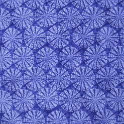 Shells on Blue Anti Pill Fleece Fabric
