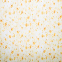 Yellow Floral Super Snuggle Flannel Fabric