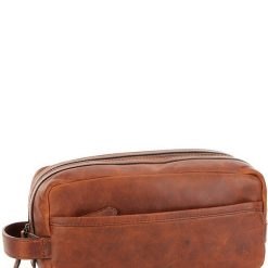 Logan Large Leather Travel Kit