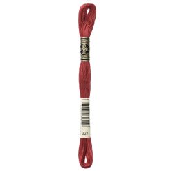 DMC 8.7yd Reds 6 Strand Cotton Embroidery Floss