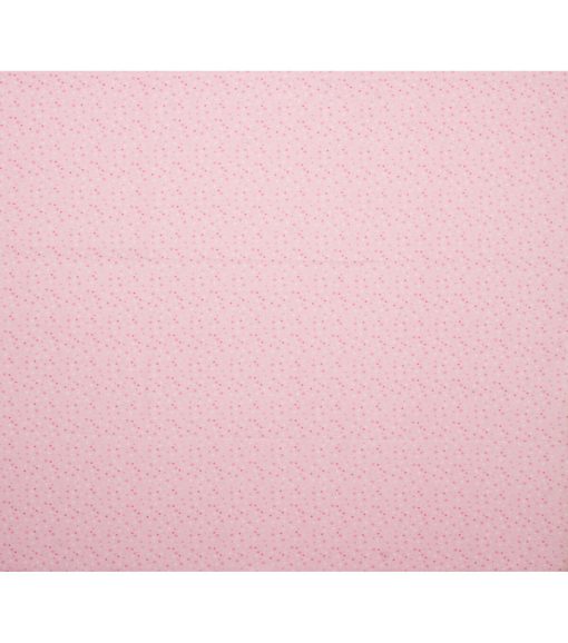 Pink Stars Super Snuggle Flannel Fabric