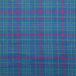Super Snuggle Sam Blue Red Green Plaid Flannel Fabric