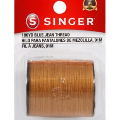 SINGER 100 yds Heavy Duty Denim Jean Thread Old Gold