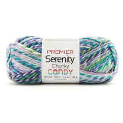 Premier Yarns Serenity Chunky Candy 109yds Bulky Acrylic Yarn