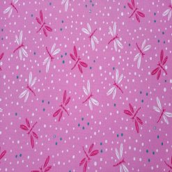 Dragonflies   Dots Quilt Cotton Fabric by Quilter s Showcase