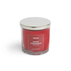 14oz Sweet Cinnamon Scented Jar Candle by Hudson 43