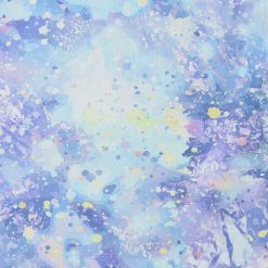 Purple Magic Paint Splatter Quilt Cotton Fabric by Keepsake Calico