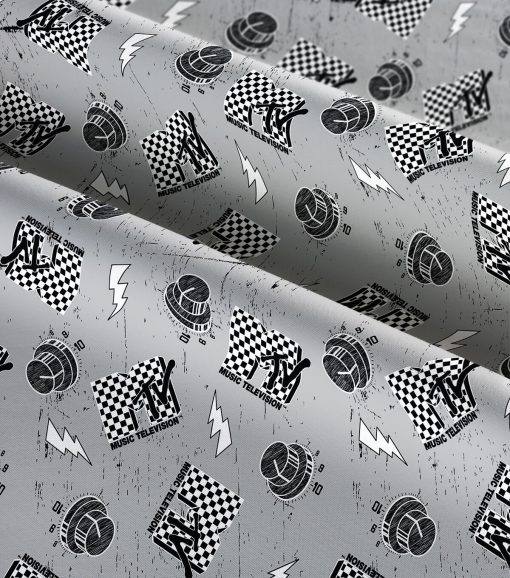 MTV Volume Dial Cotton Fabric - Image 3