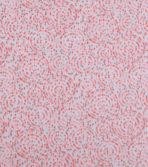 Pink Mosaic Anti Pill Fleece Fabric