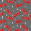 ACDC Cotton Fabric Bolt Toss