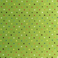 Multicolor Dots Quilt Cotton Fabric by Keepsake Calico
