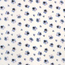 Tossed Floral Super Snuggle Cotton Fabric