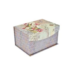 8 Purple Hummingbirds Fliptop Box by Place   Time