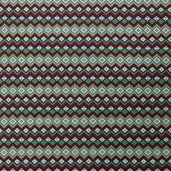 Multicolor Geometric Print Super Snuggle Flannel Fabric