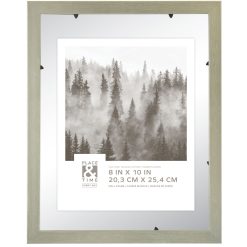 8 x 10 Silver Wall Float Frame by Place   Time