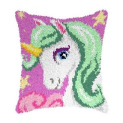 Orchidea 16 Unicorn Latch Hook Cushion Kit 4166