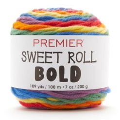 Premier Yarns Sweet Roll Bold 109yds Super Bulky Acrylic Yarn