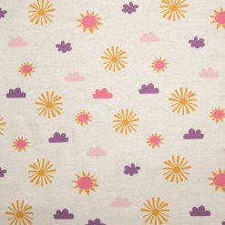 POP! Clouds   Sun Super Snugle Flannel Fabric