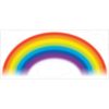 RoomMates Wall Decals Over the Rainbow