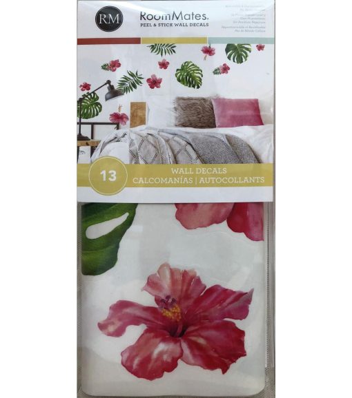 RoomMates Wall Decals Tropical Hibiscus Flower - Image 7