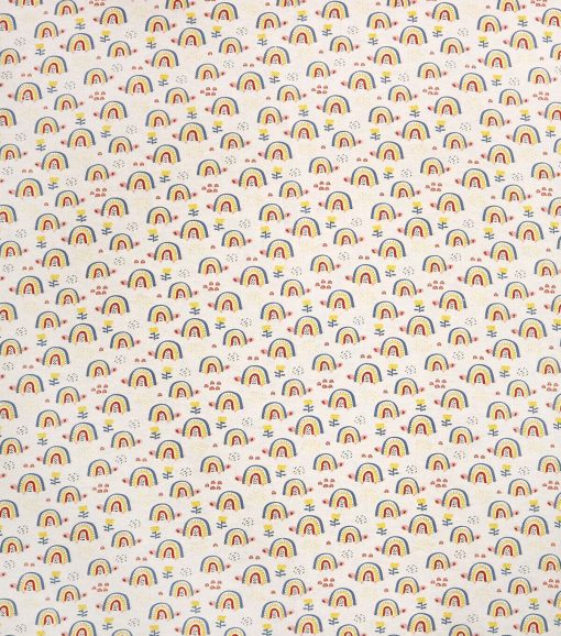 Rainbow Turtle Super Snuggle Flannel Fabric